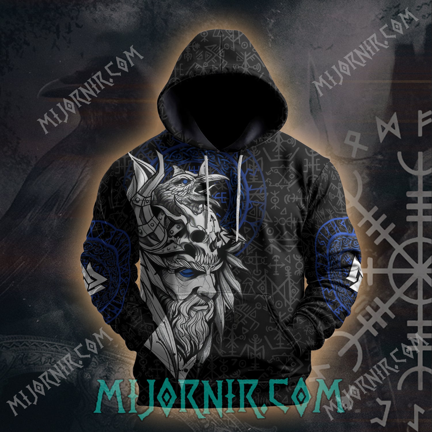 Midnight Raven Viking - All Over Print