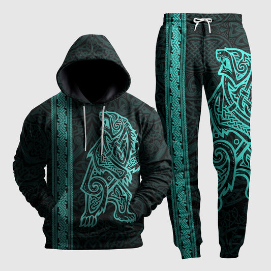 Berserker Bear - Viking Hoodie Set