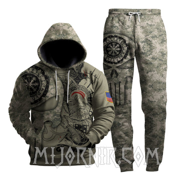 Viking Warrior Camo - Viking Hoodie Set