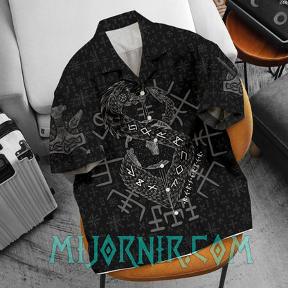 Jormungandr Berserker - Viking Hawaiian Shirt