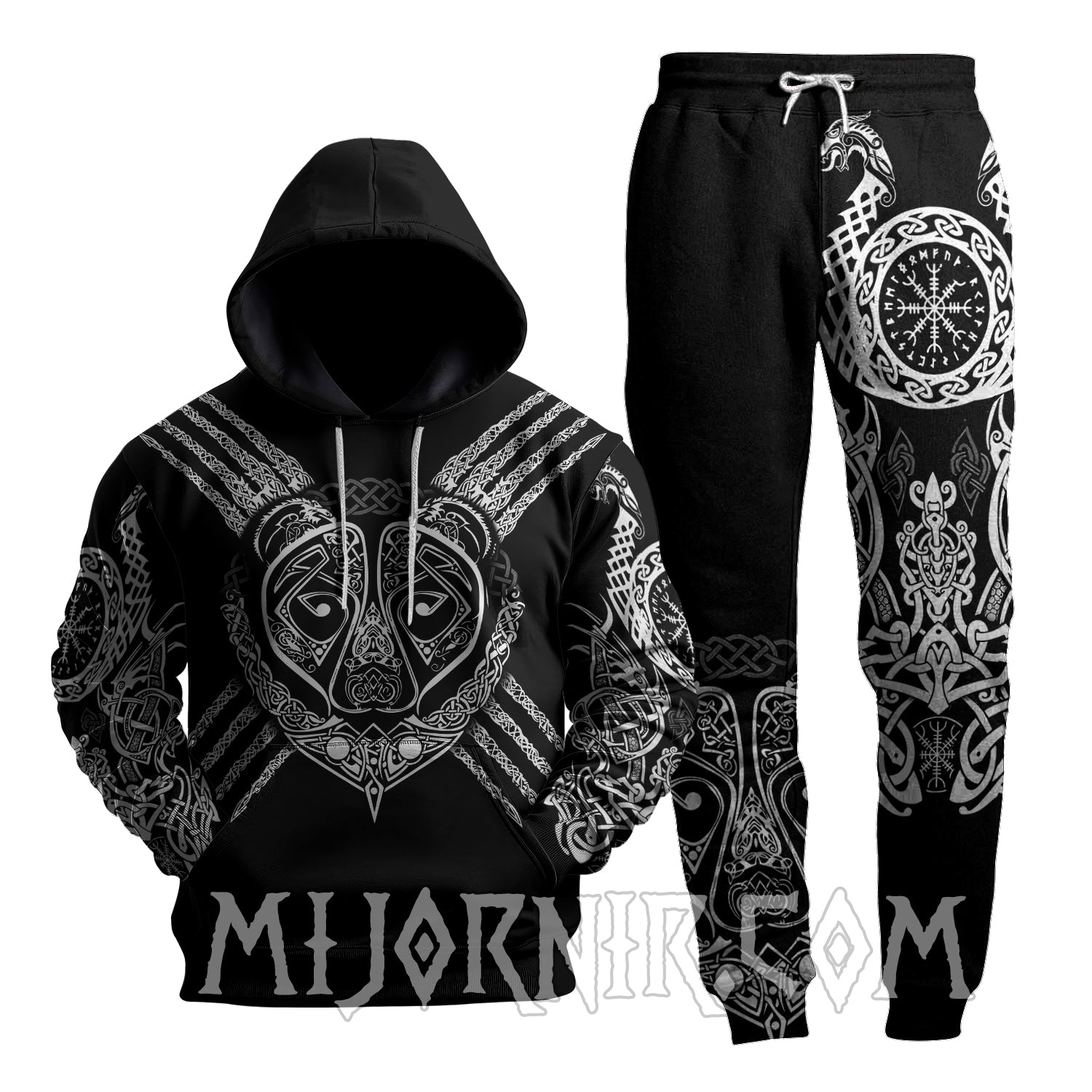 Viking Spirit Bear - Viking Hoodie Set