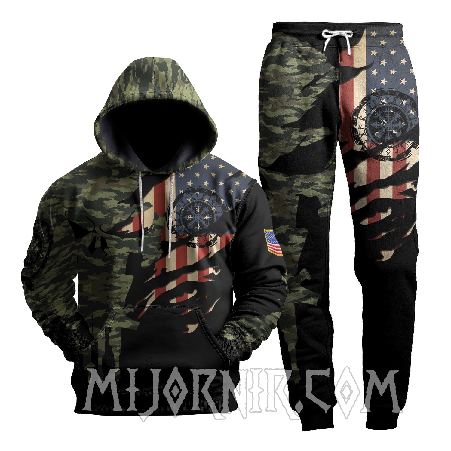 Viking Valor Camo - Viking Hoodie Set