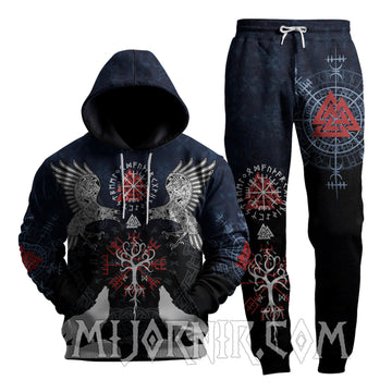 Blue Guardians of the North - Viking Hoodie Set