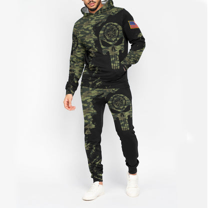 Skull of Valhalla Camo - Viking Hoodie Set