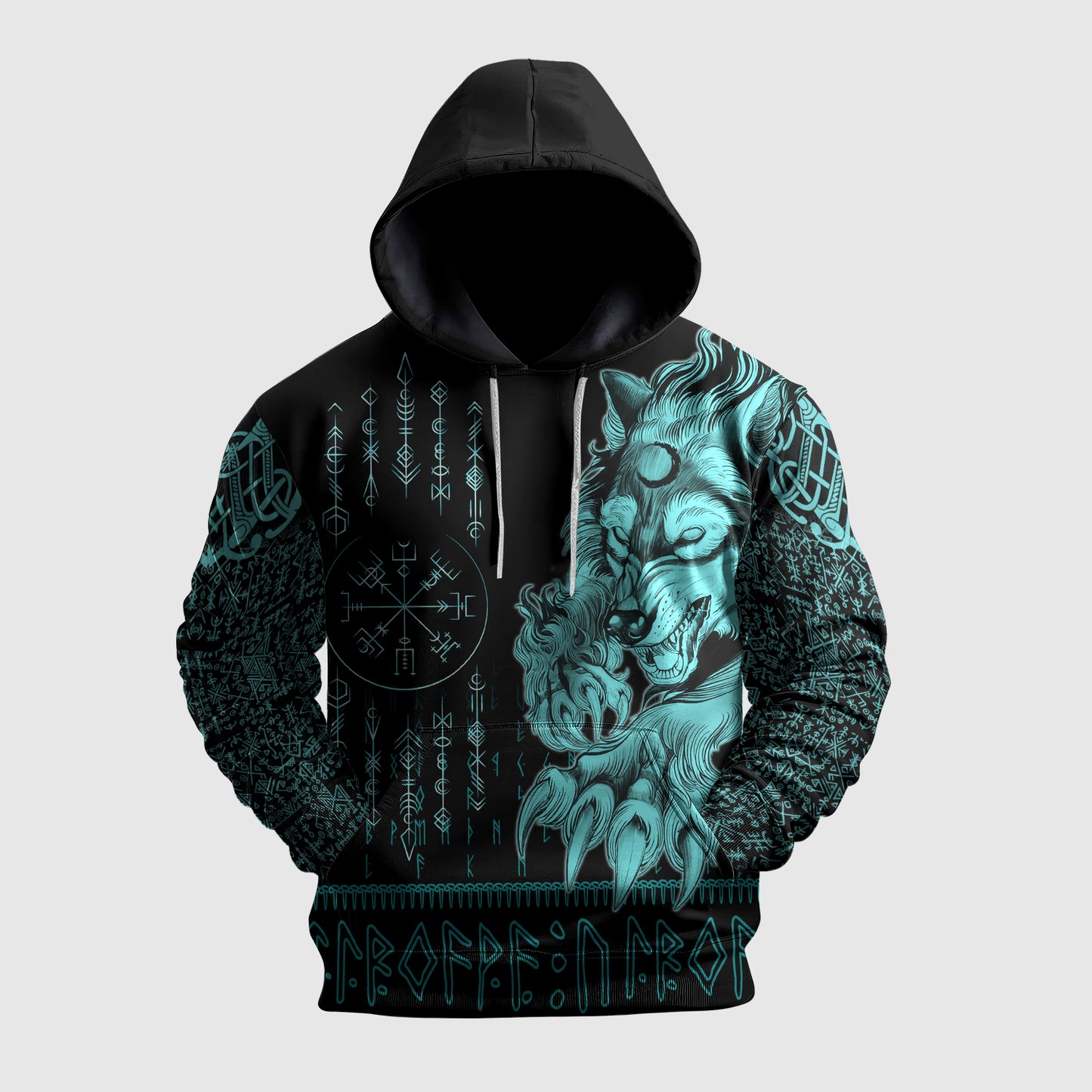 Viking Fenrir Wolf Hoodie Collection