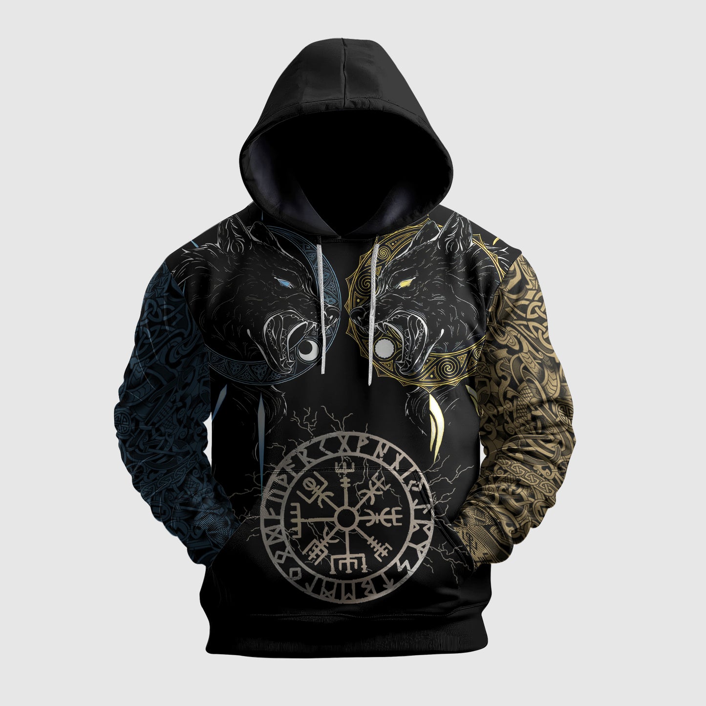 Viking Fenrir Wolf Hoodie Collection