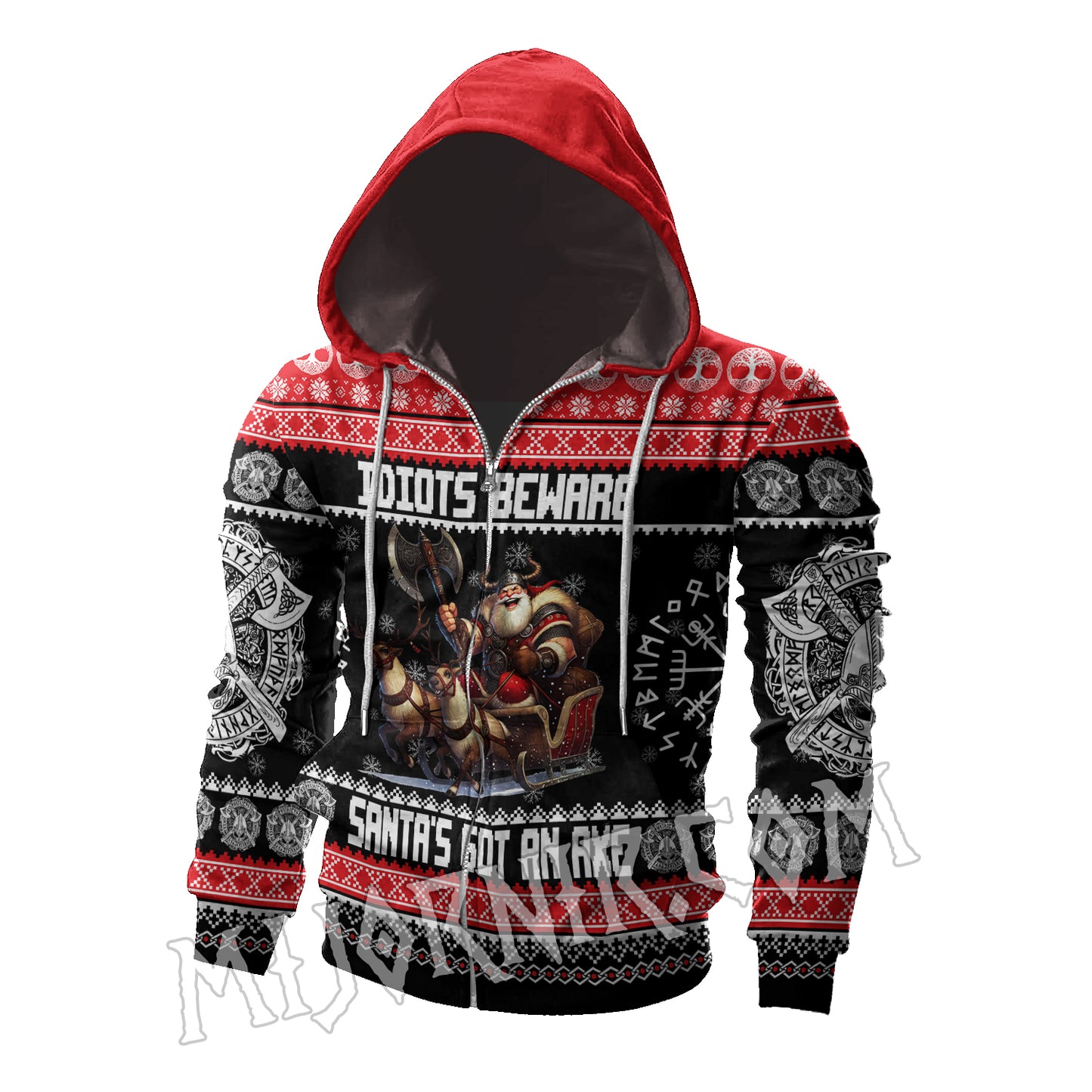 Santa's got an axe - Viking Hoodie Set