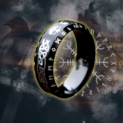 Ancient Tree Viking Ring