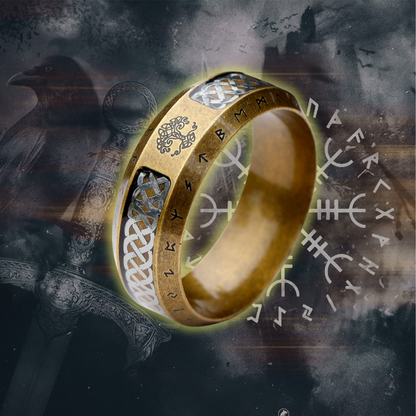 Ancient Tree Viking Ring