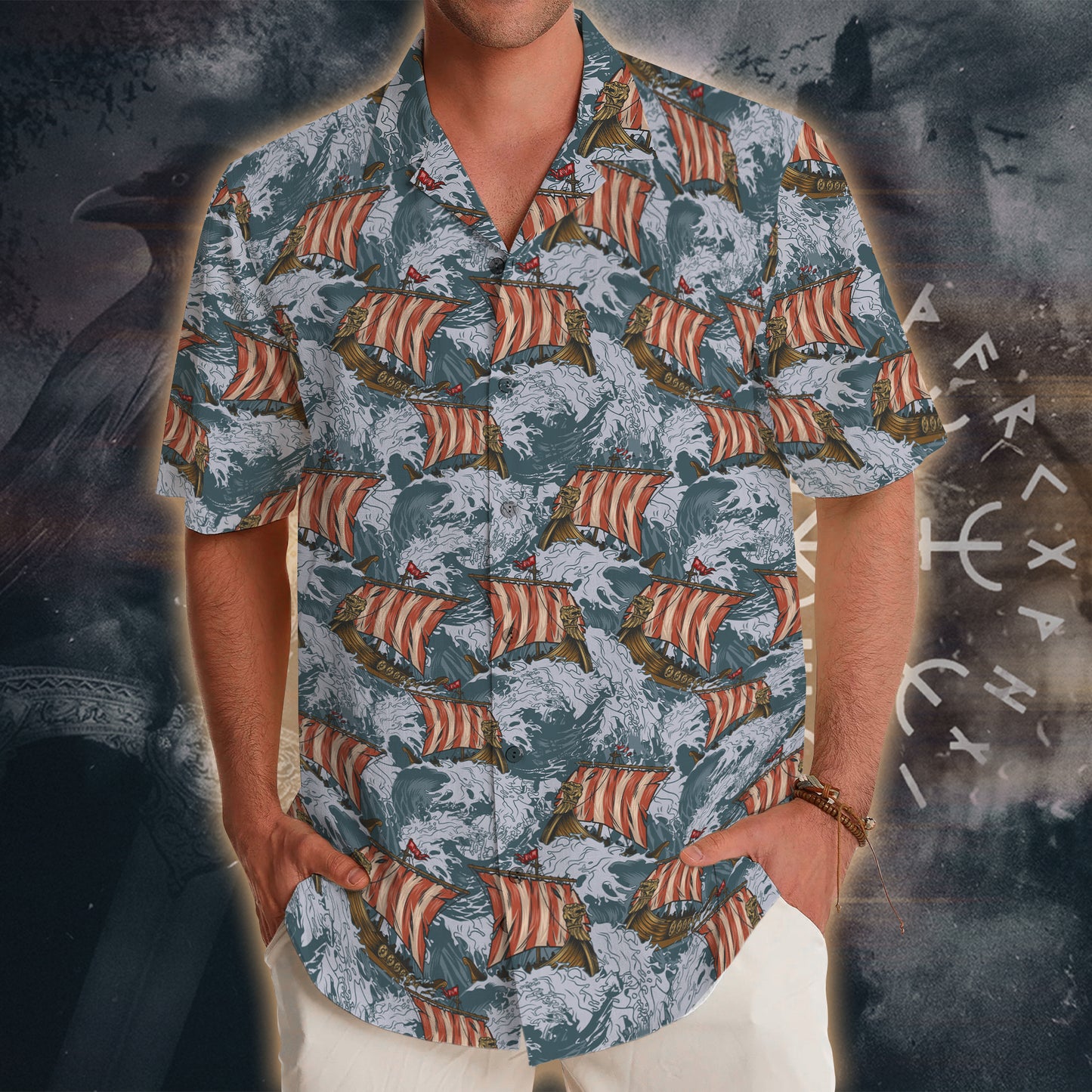 Viking Longship – Hawaii Shirt