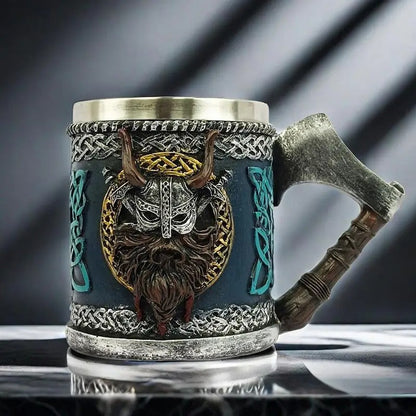 Viking Warrior Collectible Beer Mug