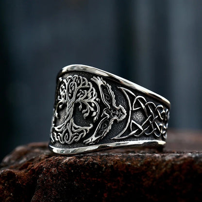 Nordic Tree of Life Ring