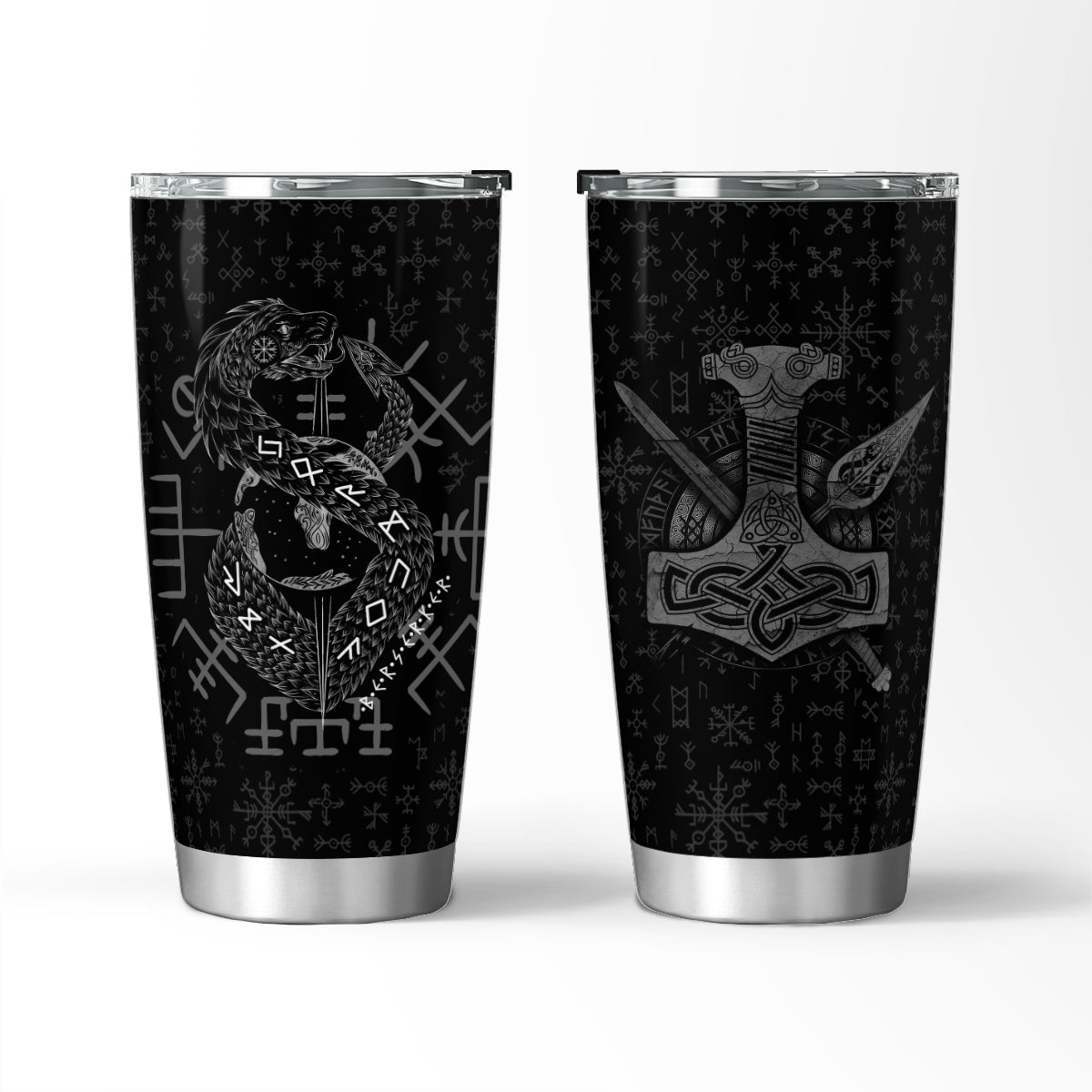 Jormungandr Berserker - Viking Tumbler