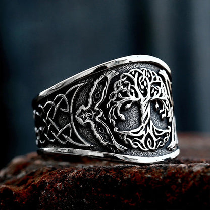 Nordic Tree of Life Ring