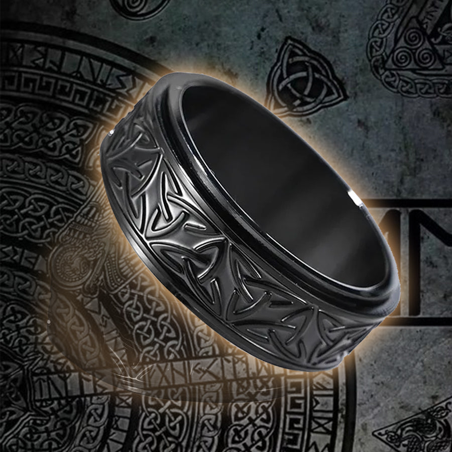 Viking Celtic Knot Rune Rings