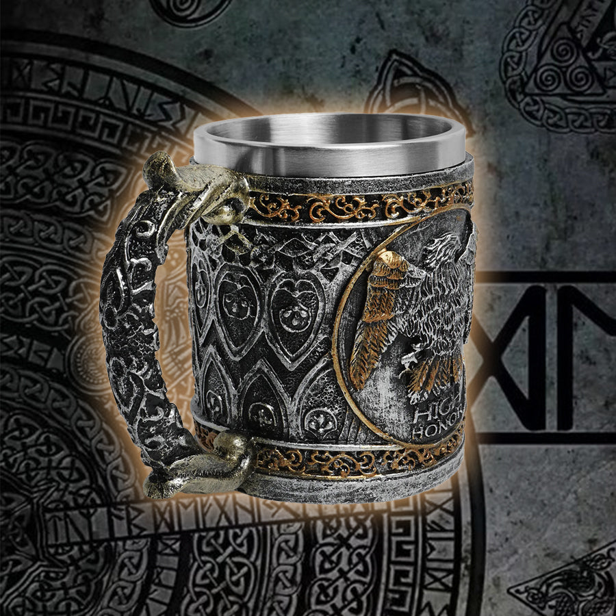 Eagle Honor Viking Beer Mug