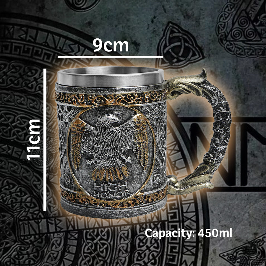 Eagle Honor Viking Beer Mug