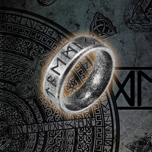 Runic Alphabet Ring