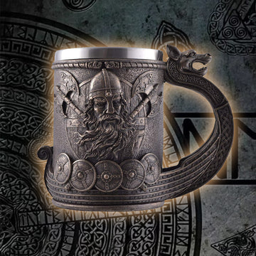 Viking Ship Drakkar Tankard