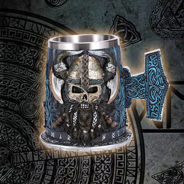 Thor's Hammer Viking Tankard