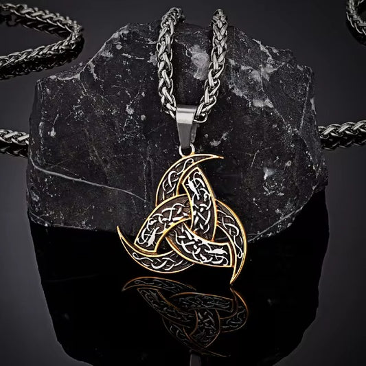 Celtic Knot Trinity Pendant Necklace