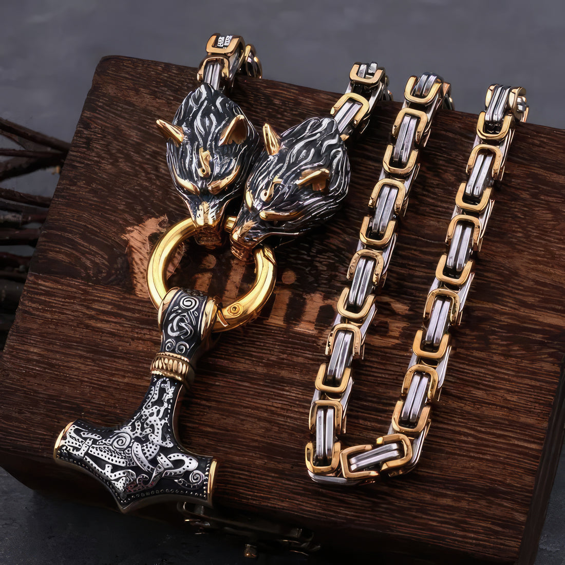 Wolf's Hammer Pendant