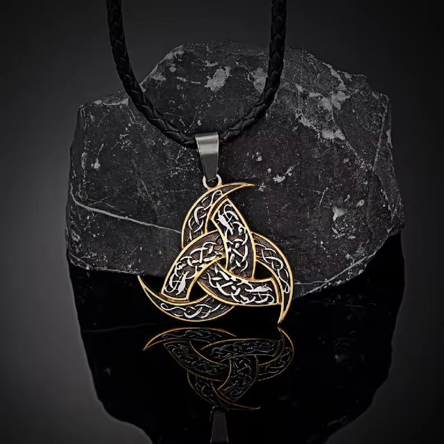 Celtic Knot Trinity Pendant Necklace