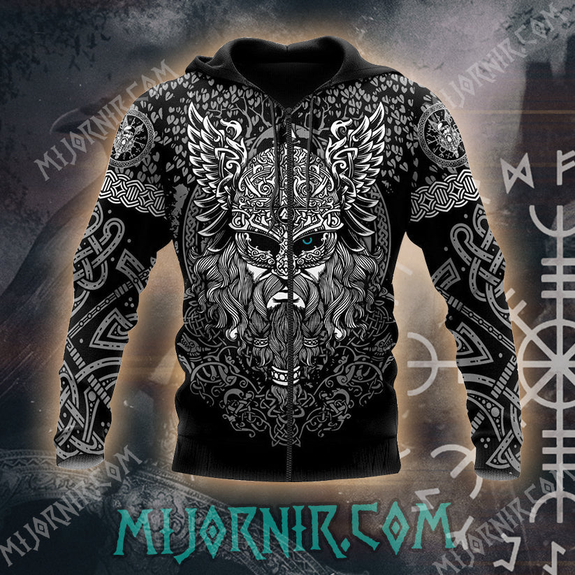 Viking Warrior Spirit Hoodie - All Over Print