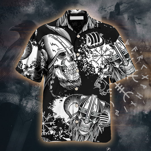 Viking Victory Life Black Style – Hawaii Shirt