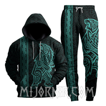 Berserker Bear - Viking Hoodie Set