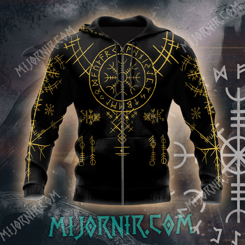 Runic Protection Hoodie - All Over Print