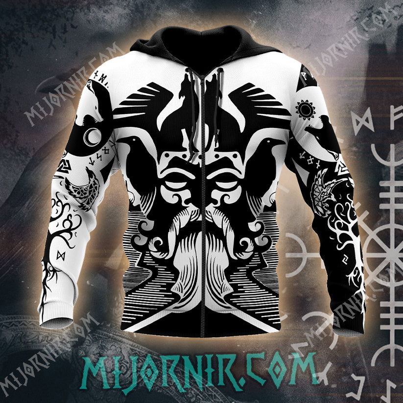 Odin’s Wisdom Hoodie - All Over Print