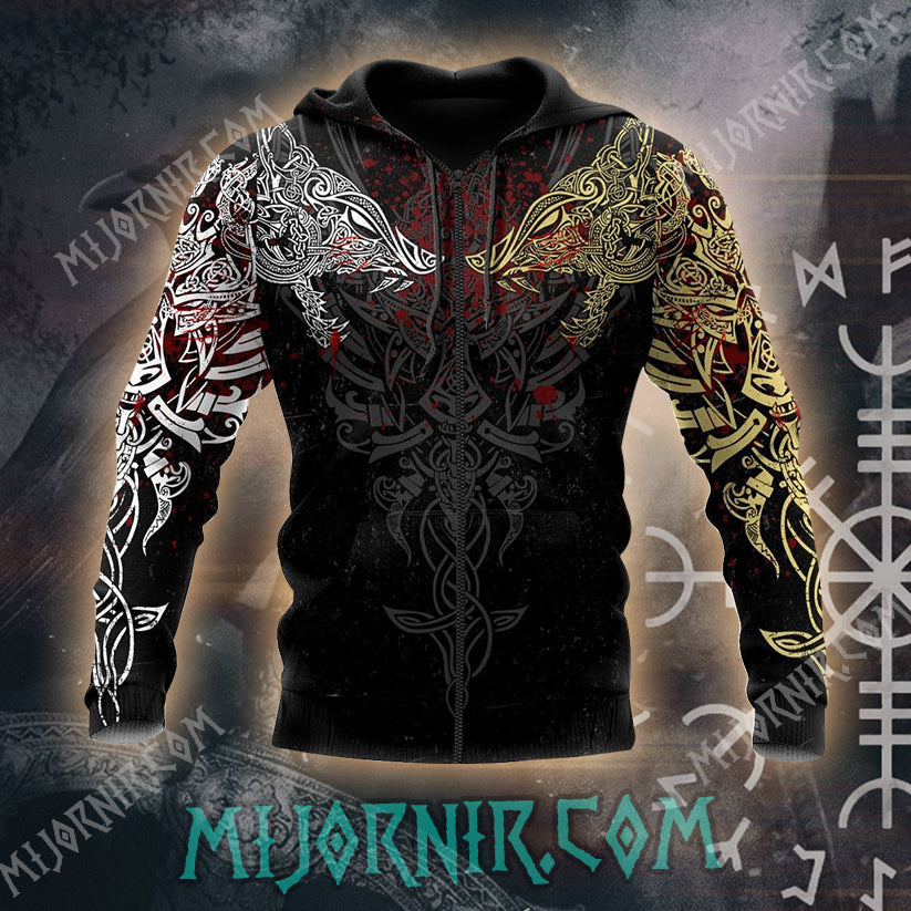 Viking Beast Hoodie - All Over Print