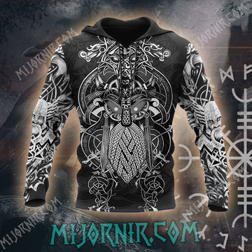 Viking Shieldbearer Hoodie - All Over Print