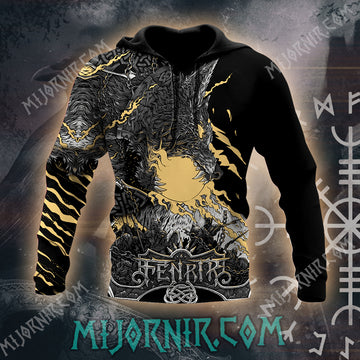 Fenrir's Wrath Hoodie - All Over Print