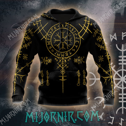 Runic Protection Hoodie - All Over Print