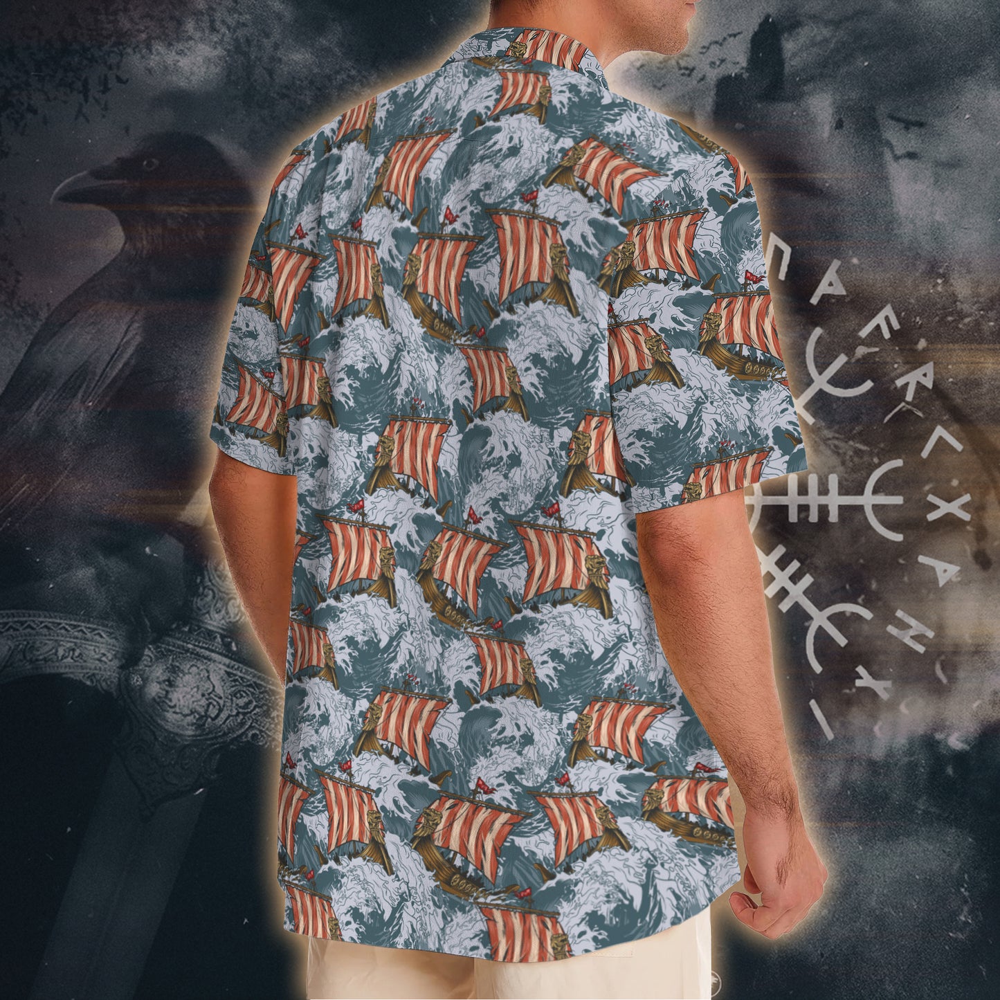 Viking Longship – Hawaii Shirt