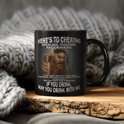 If You Drink May You Drink With Me - Viking Mug - Myvikinggear Store