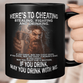 If You Drink May You Drink With Me - Viking Mug - Myvikinggear Store