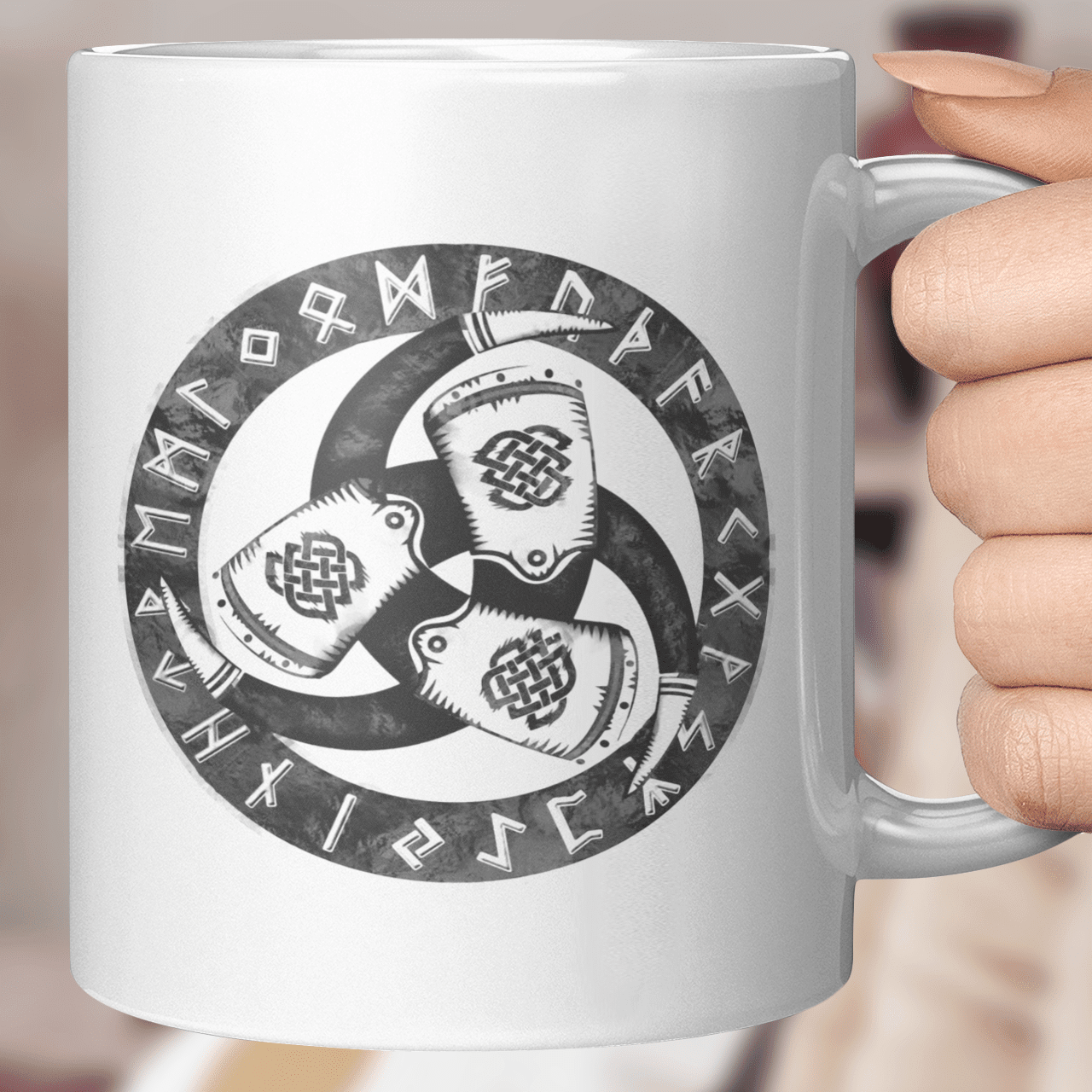 Triple Horn Of Odin - Viking Mug - Myvikinggear Store