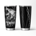 Viking Fenrir Is Bound By Chains - Viking Tumbler - Myvikinggear Store