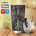 Hati and Skoll - Heathen Tumbler - Viking Tumbler - Myvikinggear Store