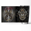 Hati and Skoll - Heathen Tumbler - Viking Tumbler - Myvikinggear Store