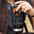 Till Valhalla - Raven Viking - Viking Tumbler - Myvikinggear Store