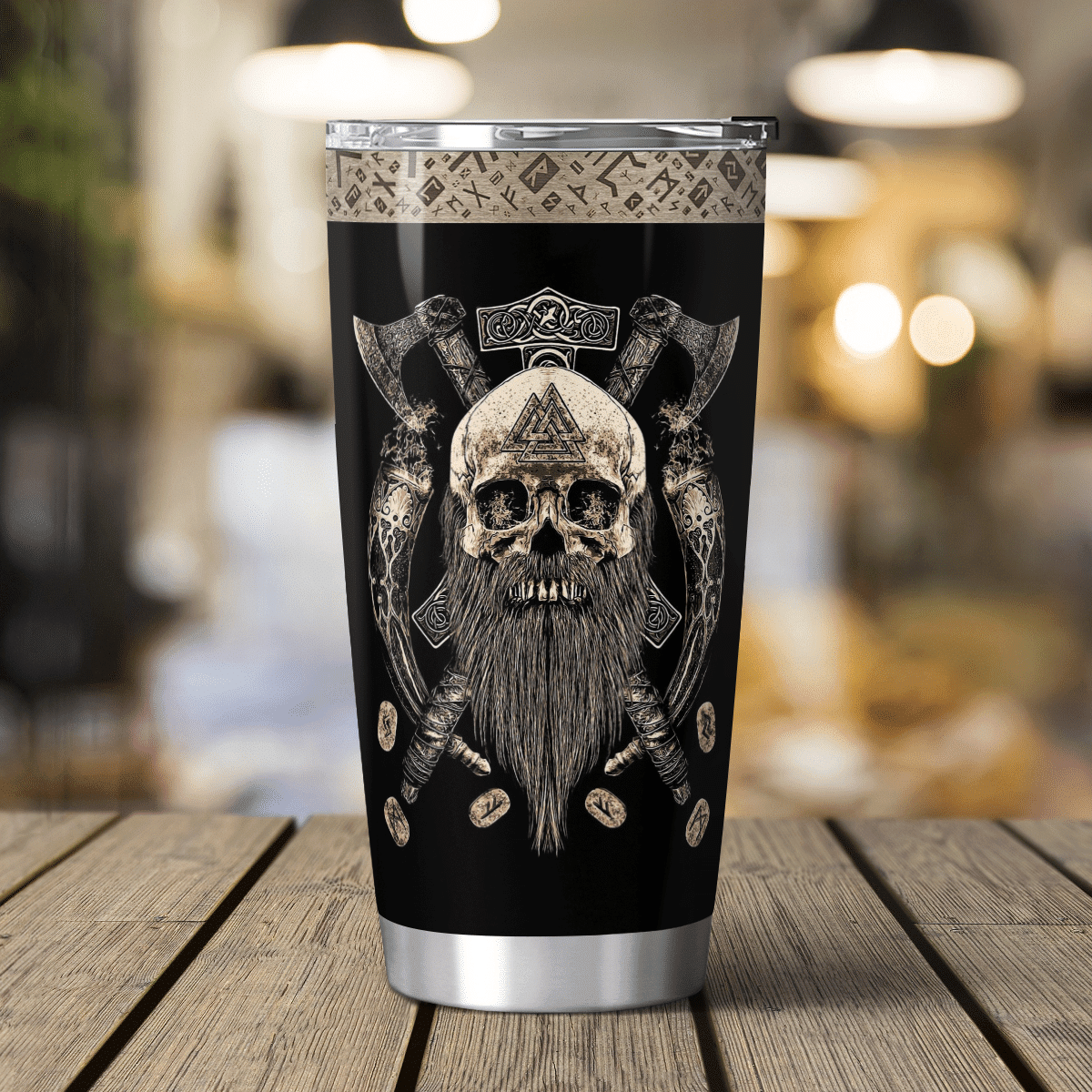 Viking Beard Valhalla - Viking Tumbler - Myvikinggear Store