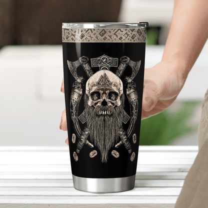 Viking Beard Valhalla - Viking Tumbler - Myvikinggear Store