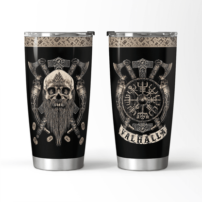 Viking Beard Valhalla - Viking Tumbler - Myvikinggear Store