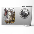 Viking Wolf Fenrir Tumbler - Viking Tumbler - Myvikinggear Store