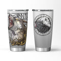 Viking Wolf Fenrir Tumbler - Viking Tumbler - Myvikinggear Store