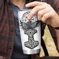 Raven Viking - Yggdrasil Tree - Viking Tumbler - Myvikinggear Store